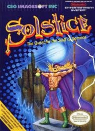 Jeu Solstice Sur NES - Bon état, Version Française, Expédition Rapide